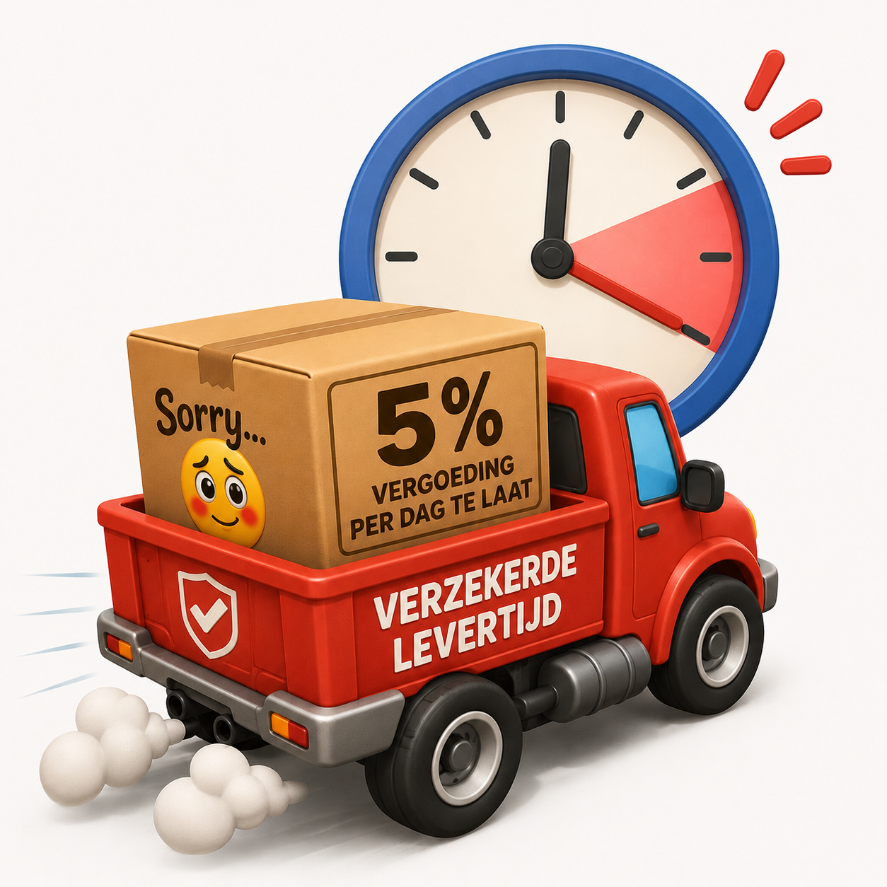 Verzekerde levertijd